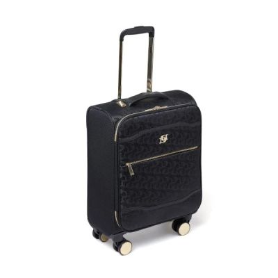 Dune London Oriel Black Monogram 55cm Cabin Suitcase #2